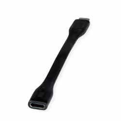 ROLINE 11029079, 0,115 m, USB C, USB C, USB4 Gen 3x2, 40 Gbit/s, Nero