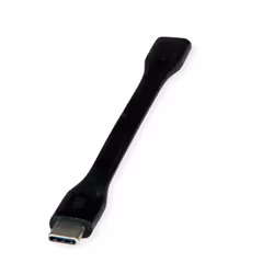 ROLINE 11029079 cavo USB USB4 Gen 3x2 0,115 m USB C Nero