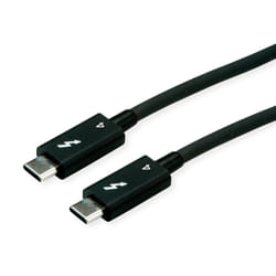 ROLINE 11.02.9047 cavo USB USB 3.2 Gen 1 (3.1 Gen 1) 1,5 m USB C Nero