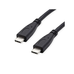 ROLINE 11.44.9057 cavo USB USB 3.2 Gen 2 (3.1 Gen 2) 1 m USB C Nero