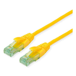 ROLINE Recycled Material 21.45.3123 cavo di rete Giallo 3 m Cat6a U/UTP (UTP)
