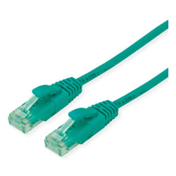 ROLINE Recycled Material 21.45.3136 cavo di rete Verde 7 m Cat6a U/UTP (UTP)