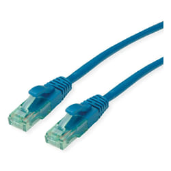 ROLINE Recycled Material 21.45.3144 cavo di rete Blu 1,5 m Cat6a U/UTP (UTP)