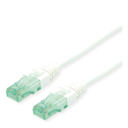 ROLINE Recycled Material 21.45.3166 cavo di rete Bianco 7 m Cat6a U/UTP (UTP)