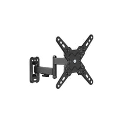 Value - Supporto tv Parete 13-43' 3 Punti Rotazione Capacità 20kg Accessorio Televisore