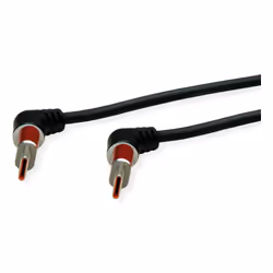 ROLINE 11.02.8347 cavo USB USB 2.0 1 m USB C Nero, Rosso - Vista aggiuntiva 2