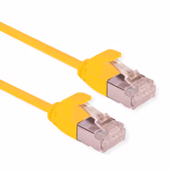 ROLINE 21.15.3324, 1,5 m, Cat6a, U/FTP (STP), RJ-45, RJ-45, Giallo