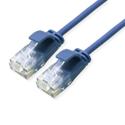 ROLINE GREEN 21.44.3943 cavo di rete Blu 1 m Cat6a U/UTP (UTP)