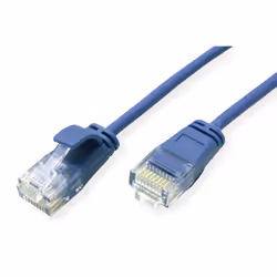 ROLINE GREEN 21.44.3943 cavo di rete Blu 1 m Cat6a U/UTP (UTP) - Vista aggiuntiva 2