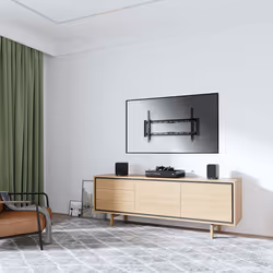 VALUE 17.99.1221 Supporti a parete per TV 2,03 m (80") Nero