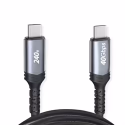 VALUE 11.99.9088 cavo USB USB4 Gen 3x2 0,5 m USB C Nero