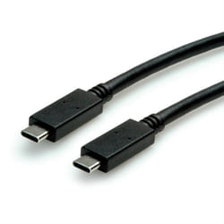 ROLINE 11.02.9052 cavo USB USB 3.2 Gen 2 (3.1 Gen 2) 0,5 m USB B USB C Nero