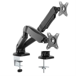 VALUE 17.99.1163 Supporti a parete per TV Scrivania Nero