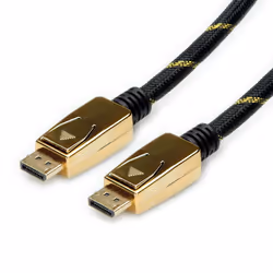 ROLINE 11.04.5922 cavo DisplayPort 3 m Nero, Oro - Vista aggiuntiva 2