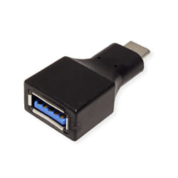 VALUE 12.99.9030 adattatore per inversione del genere dei cavi USB Type C USB Type A Nero