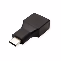 VALUE 12.99.9030 adattatore per inversione del genere dei cavi USB Type C USB Type A Nero - Vista aggiuntiva 2