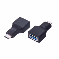 VALUE 12.99.9030 adattatore per inversione del genere dei cavi USB Type C USB Type A Nero - Vista aggiuntiva 4