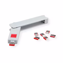 ROLINE 11.02.8333 clip sicura Chiave bloccaporta USB tipo-C Grigio 1 pz - Vista aggiuntiva 3