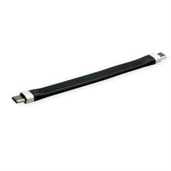 ROLINE 11.02.9054 cavo USB USB 3.2 Gen 2 (3.1 Gen 2) 0,11 m USB C Nero