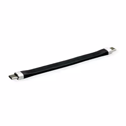 ROLINE 11.02.9054 cavo USB USB 3.2 Gen 2 (3.1 Gen 2) 0,11 m USB C Nero