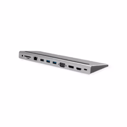 VALUE 12.99.1117 replicatore di porte e docking station per laptop Cablato USB 3.2 Gen 2 (3.1 Gen 2) Type-C Grigio - Vista aggiuntiva 8