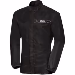IXS Nimes 3.0 Giacca antipioggia, nero, dimensione L per uomo