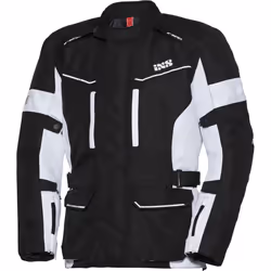 IXS Tour Evans-ST Giacca moto in tessuto, nero-bianco, dimensione M per uomo