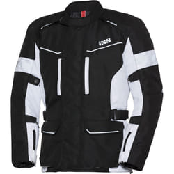 IXS Tour Evans-ST Giacca moto in tessuto, nero-bianco, dimensione M per uomo