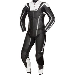 IXS Sport LD RS-1000 Due pezzi signore moto tuta in pelle, nero-bianco, dimensione 40 per donne