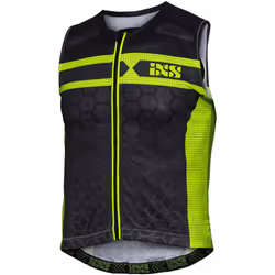 IXS RS-20 Corpetti, nero-giallo, dimensione M per uomo