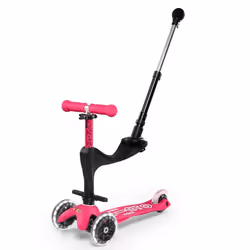 Micro Mobility Mini Micro 3in1 Deluxe Plus, Bambini, Monopattino a tre ruote, Ragazza, Asfalto, 20 kg, 3 ruota(e)