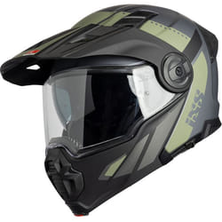 IXS Venture 1.0 Casco, nero-grigio-verde, dimensione 2XL per uomo
