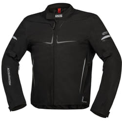 IXS TS-Pro ST+ impermeabile Moto Tessile Giacca, nero, dimensione L per uomo