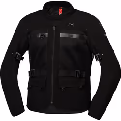 IXS Venture-BigAir 1.0 Giacca tessile da moto, nero, dimensione L per uomo - Vista aggiuntiva 2