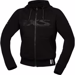 IXS Rapid 1.0 Felpa con cappuccio e zip da moto, nero, dimensione L per uomo - Vista aggiuntiva 2