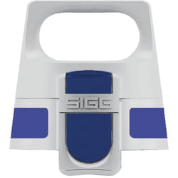 Sigg - wmb one Top Blue Tappo a vite giallo (misura unica), borraccia tappo di ricambio, Tappo borraccia ricambio, innovativo tappo ermetico che si