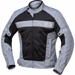 IXS Evo-Air Giacca tessile moto, nero-grigio, dimensione M per uomo - Vista aggiuntiva 2