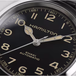 Hamilton H70405730 orologio Orologio bracciale Maschio Quarzo automatico (cinetico) Nero, Argento Nero - Vista aggiuntiva 5