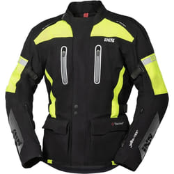 IXS Tour Pacora-ST Giacca tessile motociclistica, nero-giallo, dimensione M per uomo