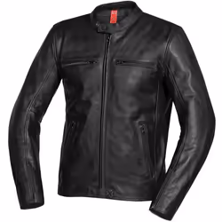 IXS Classic Sondrio 2.0 Giacca in pelle motociclistica, nero, dimensione 48 per uomo