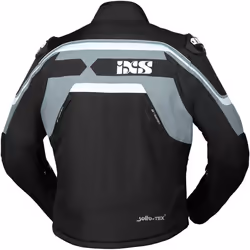 IXS Sport RS-700-ST Giacca tessile motociclistica, nero-grigio-bianco, dimensione S per uomo