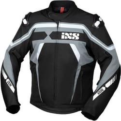 IXS Sport RS-700-ST Giacca tessile motociclistica, nero-grigio-bianco, dimensione 3XL per uomo