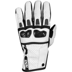 IXS Sport Talura 3.0 Guanti perforati per moto, nero-bianco, dimensione S per uomo