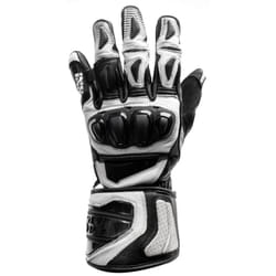 IXS Sport RS-300 2.0 Guanti da moto, nero-bianco, dimensione S per uomo