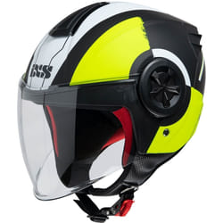 IXS 851 2.0 Casco Jet, nero-giallo, dimensione XS per uomo