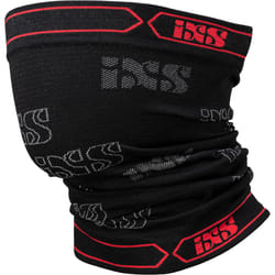 IXS 365 Air Copricapo multifunzionale, nero-rosso per donne