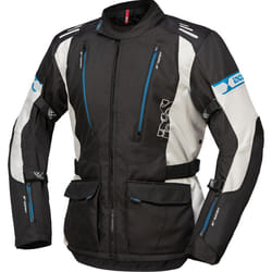 IXS Lorin-ST Giacca tessile moto, nero-grigio-blu, dimensione S per uomo