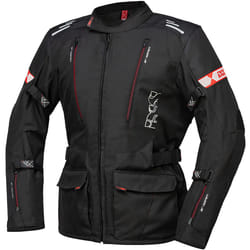 IXS Lorin-ST Giacca tessile moto, nero-rosso, dimensione 2XL per uomo