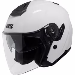IXS 92 FG 1.0 Casco a getto, bianco, dimensione M per uomo