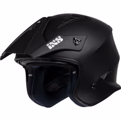 IXS 114 3.0 Casco Jet, nero, dimensione M per uomo
